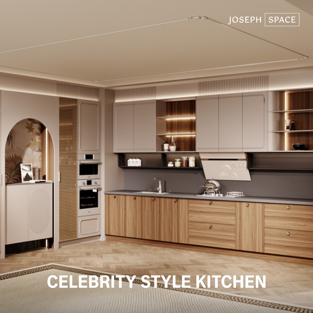 CELEBRITY-STYLE KITCHEN
